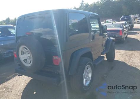 2006 Jeep Wrangler X из США, поврежденный, VIN 1J4FA39S66P734701